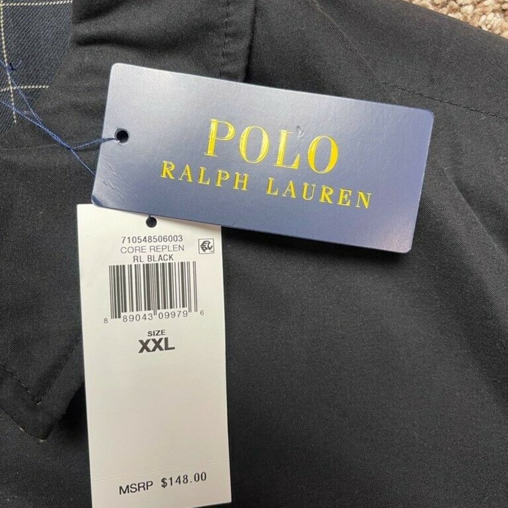Polo Ralph Lauren Mens Windbreaker Jacket Black - Picture 6 of 7